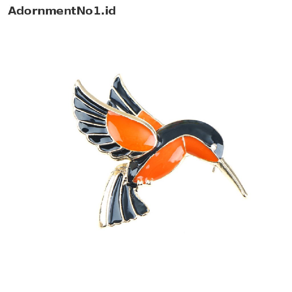 [AdornmentNo1] Enamel Burung Bros Pin Lady Klasik Aksesoris Fashion Setelan Sweater Decor [ID]