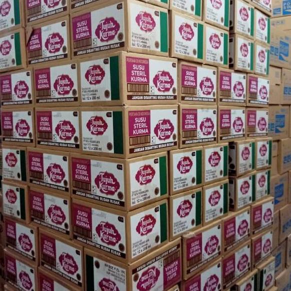 

♔ TUJUH KURMA SUSU STERIL per dus isi 12 kaleng ✪
