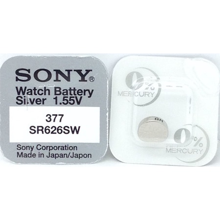 BATERAI 377/626 SONY ORIGINAL