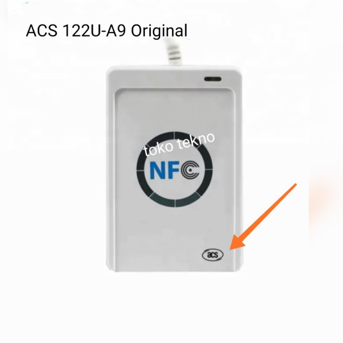 

[[JNT COD]] ACR 122U Rfid Card Reader/Writer, USB interface + ADA SDK.