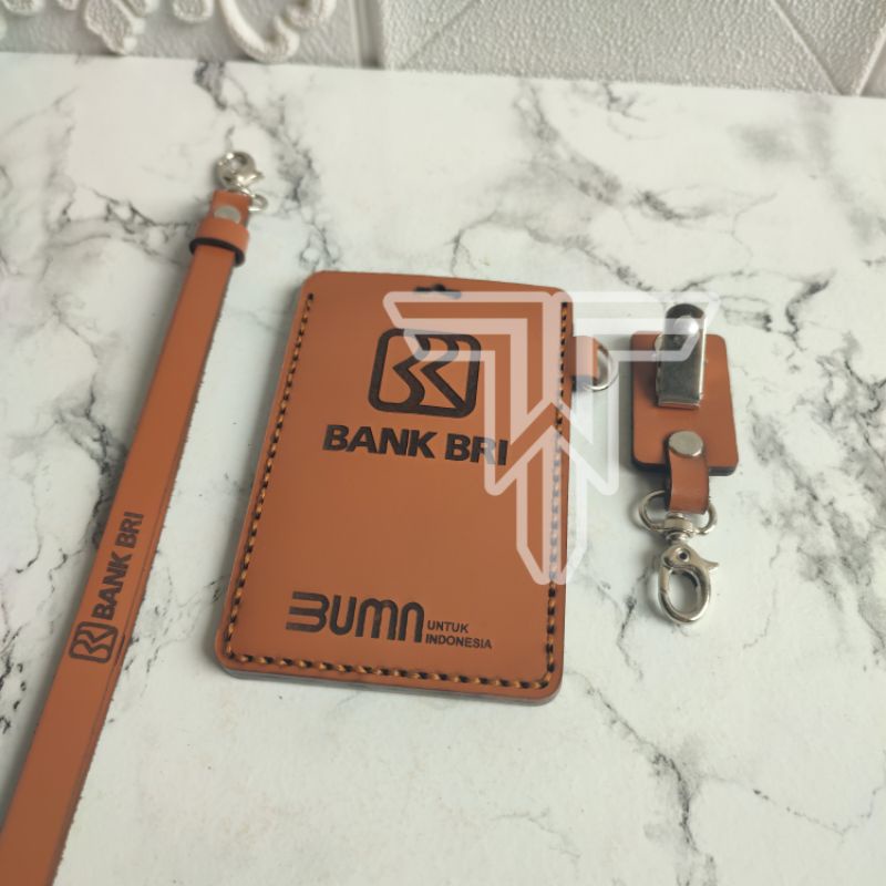 

Name Tag Bank BRI/ Id Card Holder Custom