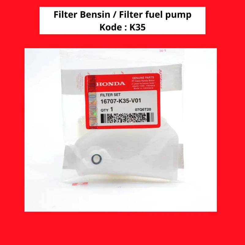 Filter Fuel Pump K35 Vario 125 LED