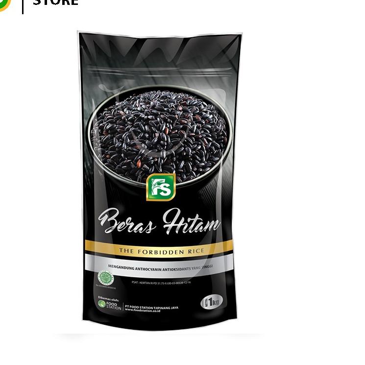 

➱ Food Station - Beras Hitam 2 pcs @1kg ❀