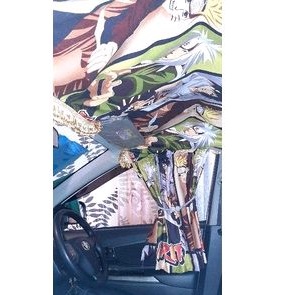 kain atap plafon mobil truk universal tanpa renda