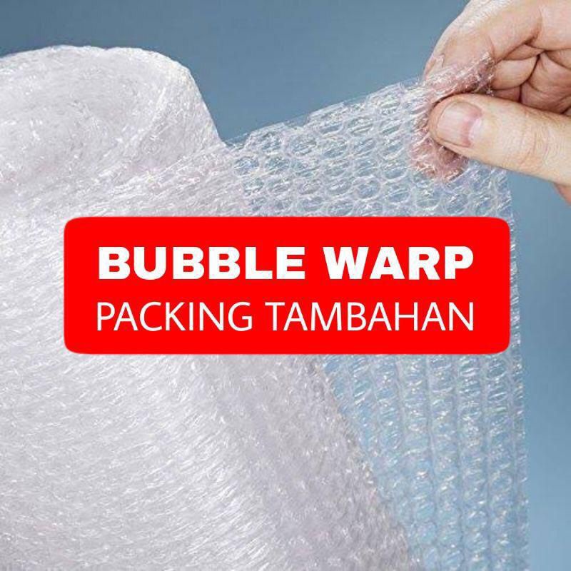 

Bubble wrap tambahan pengaman pakcing