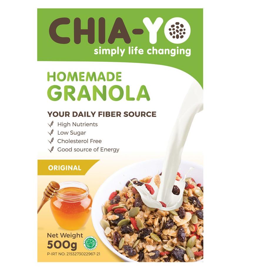 

✳ Chiayo Homemade Granola Original 500gr ☂