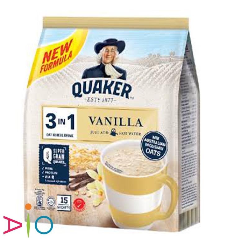 

F⚡ASH Big Sale Quaker 3 in 1 Vanilla Oat Cereal Drink Malaysia ,.,.,.,,