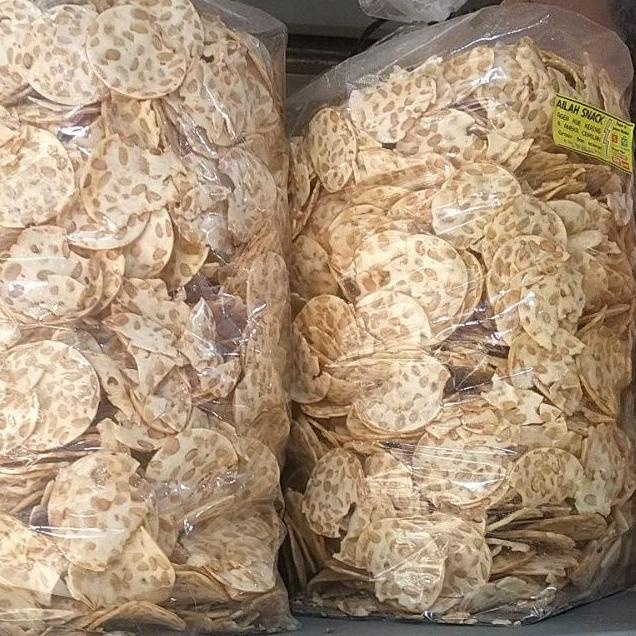 

☊ keripik tempe sagu renyah gurih 1 ball isi 2kg ➧