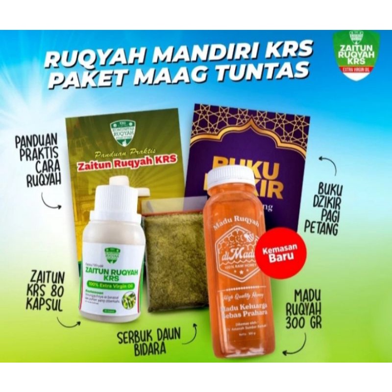 Obat Asam Lambung paket ZAITUN RUQYAH KRS