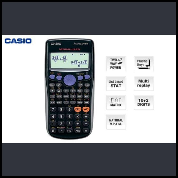 

Calculator Casio Fx 82 Es Plus Scientifix