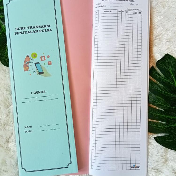 

Y78 BUKU TRANSAKSI PENJUALAN PULSA / BUKU PENJUALAN PULSA/BUKU REKAP PENJUALAN PULSA BIG SALE ⇣