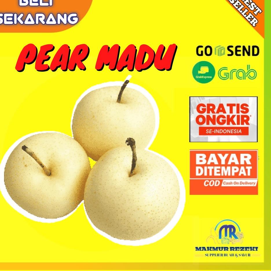 

HOT BUAH PIR PEAR MADU SWEET IMPORT CENTURY SEGAR MURAH SEKILO 4-6 PCS PERKILO