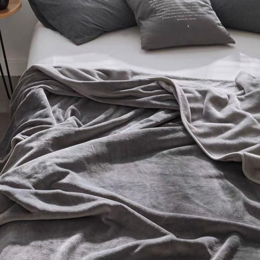 ❋ AK-HIRO89 Selimut Polos Tebal  cm - HK800 ☛