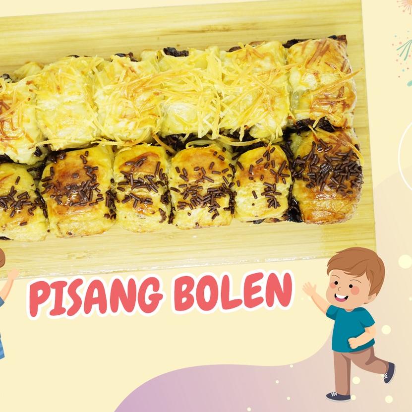 

♕ Pisang Bolen Delicute - Bolen Pisang Meses Cokelat Keju ☈