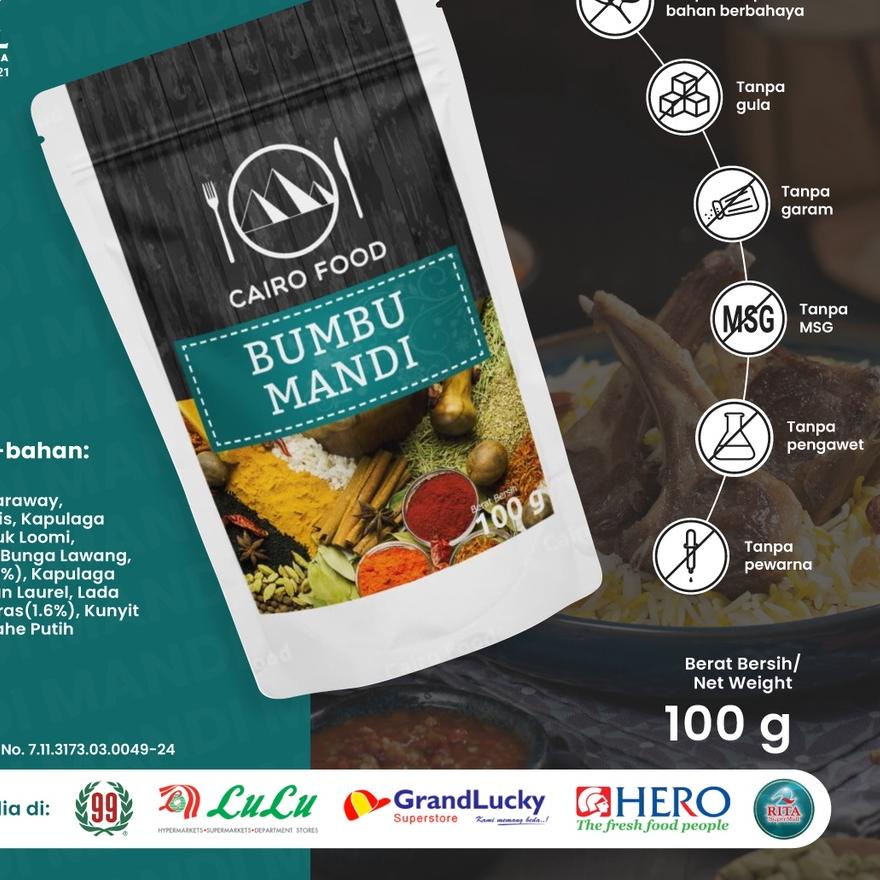 

✬ Bumbu Mandi Cairo Food - 100 Gram ♟