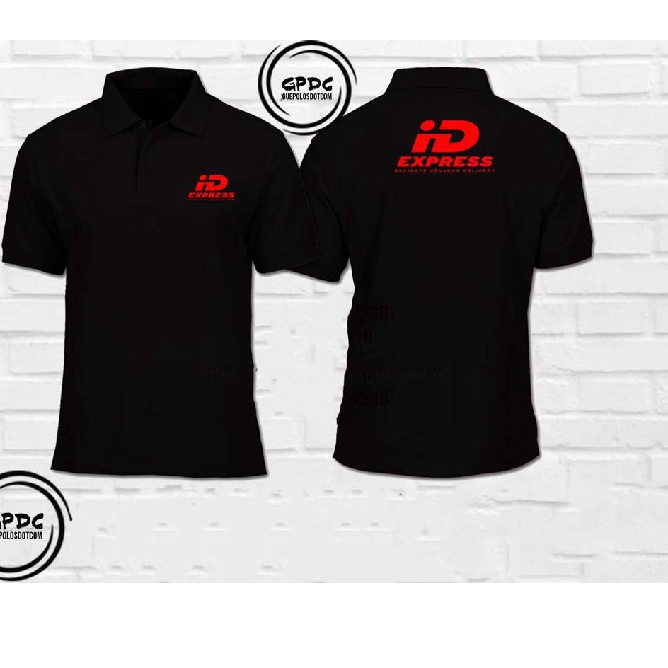 ☇ Poloshirt ID Express Ekspedisi Pengiriman - Polo Kurir ID Express - Kaos ID Express - Kaos Kerah ۝