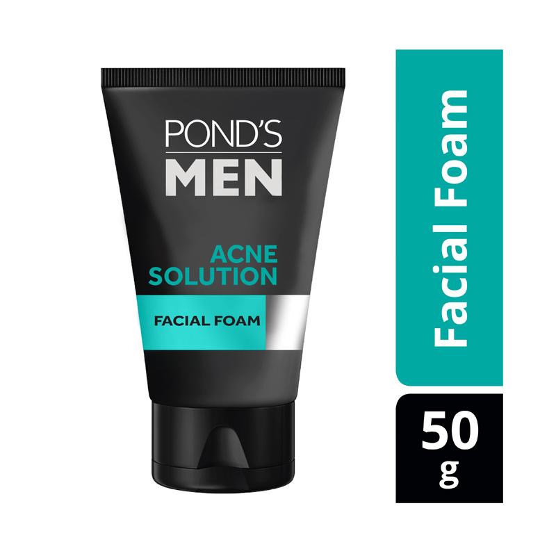PONDS MEN FACIAL FOAM 50 LIGHT OIL