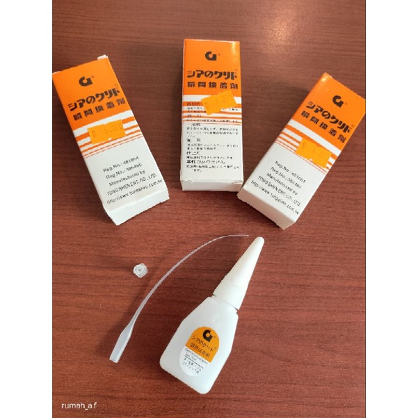 

lem G Korea Kualitas Super / Perekat Super Glue Cair