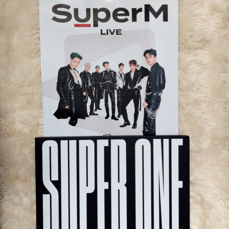 SUPERM PHOTOBOOK CONCEPT BOOK BEYOND LIVE BROCHURE BAEKHYUN KAI TAEYONG MARK TEN LUCAS TAEMIN