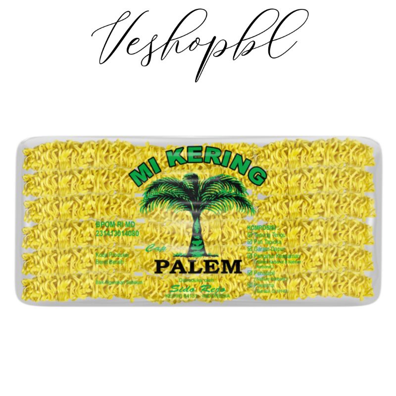 

Mi kering Cap Palm 18 keping 480g