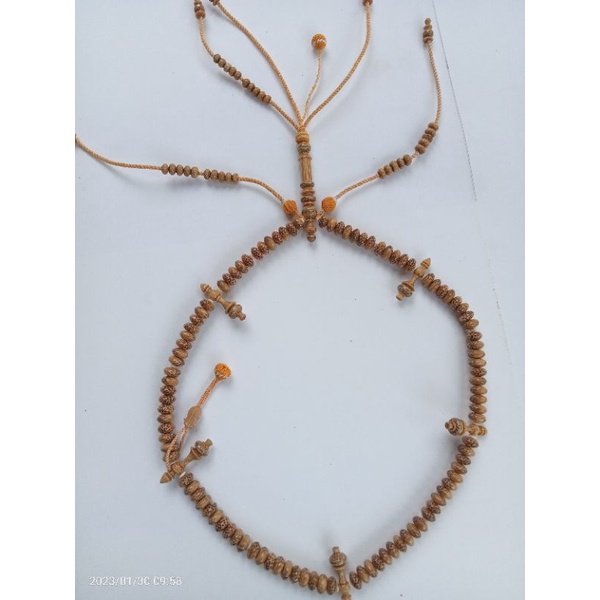 tasbih muslim kayu Nibung tasbih tijani 100butir