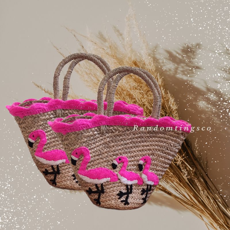 Tas Bali Mendong Anyam Tas Anyam Flamingo Tas Ayam Bali