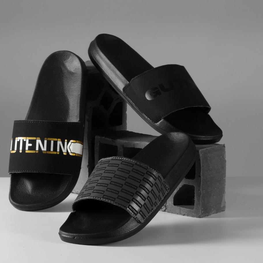 ♗ Guteninc - Sendal Sliper Herver Sandal Black ✸