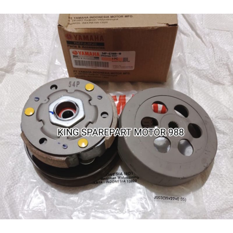 PULLY ASSY SET PULI POLI SET MIO J MIO GT SOUL GT 115 FINO F1 115 X RIDE 115 KODE PART 54P