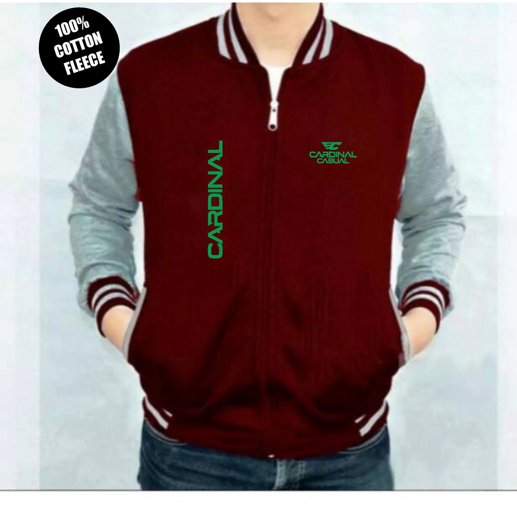 Jaket Pria / Jaket Varsity / Jaket Varsity Pria / Jaket Varsity Baseball / Jaket Varsity Bahan Tebal