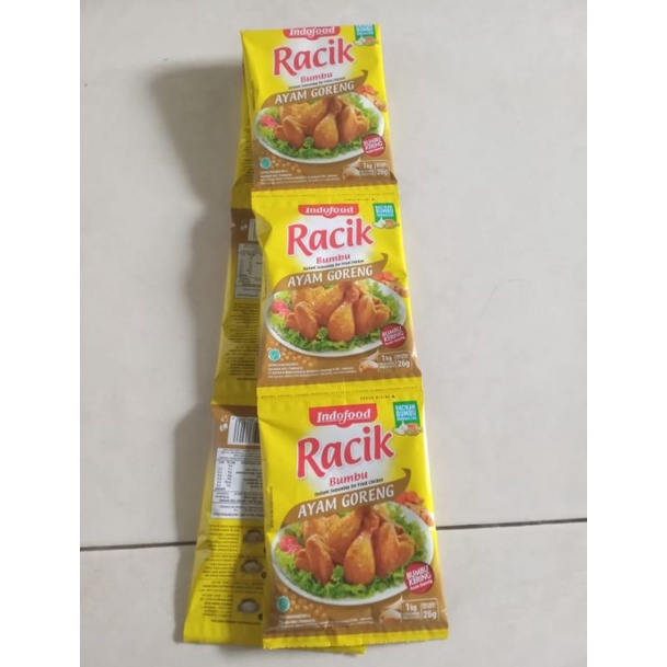 

Bumbu Racik Ayam Goreng Sachet