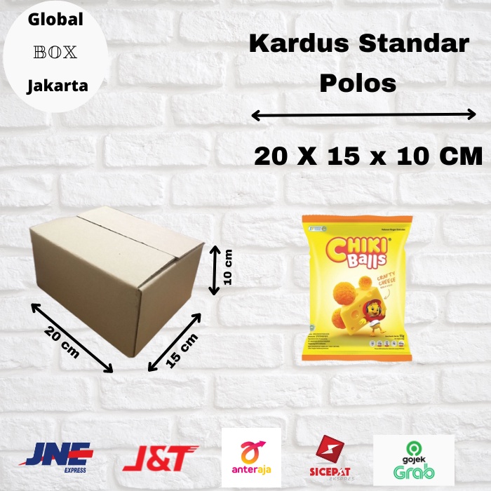

KARDUS / DUS POLOS / KARDUS STANDAR / MURAH UKURAN 20x15x10