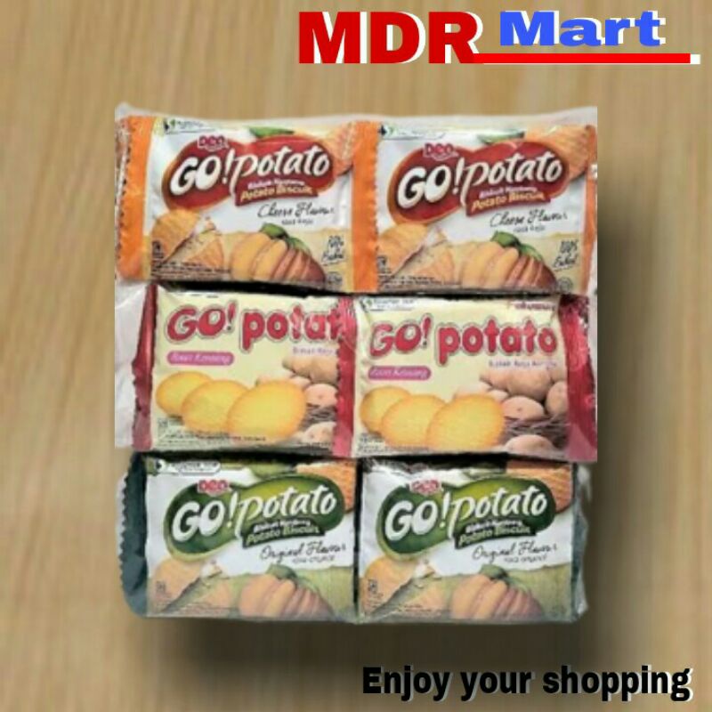 

GO POTATO 1000an 1 PACK ISI 10 PCS