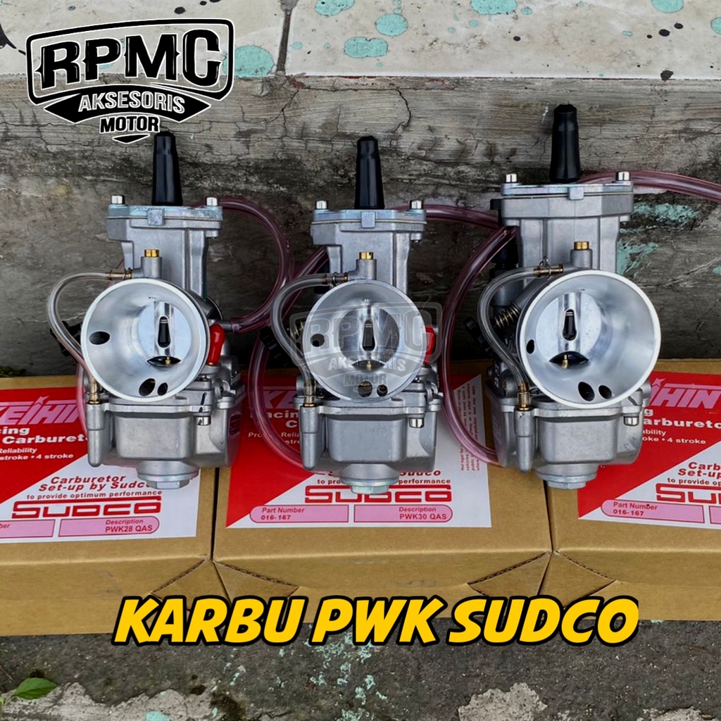 KARBU KARBURATOR KEIHIN PWK 28 30 32 34 SUDCO SET REPAIR KIT INTAKE CARBURATOR PWK RACING UNIVERSAL 