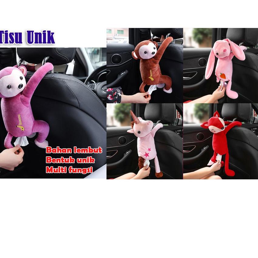 ✻ Kotak Tisu Mobil Ruang Tamu Rumah Dapur Kotak Tisu unik Tempat Tisu Kotak Tisu Monyet ✬