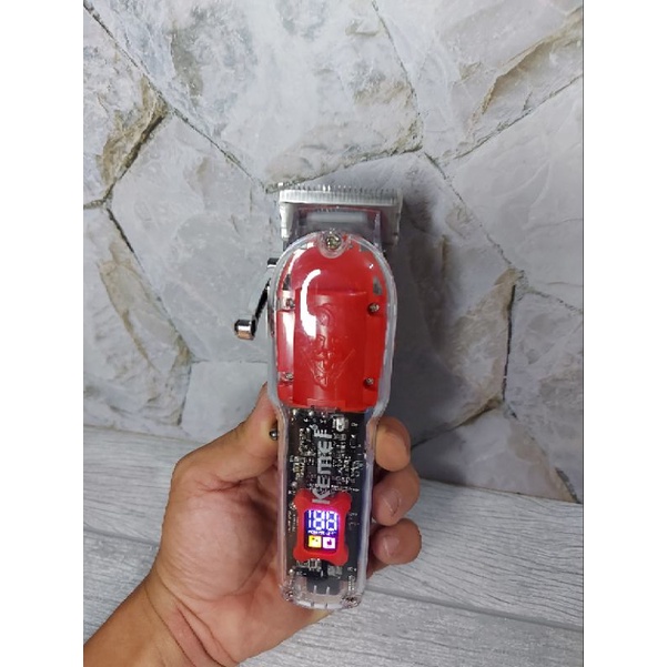 Alat Cukur Rambut Cas Hair Clipper Cordless Kemei KM 246 ORIGINAL