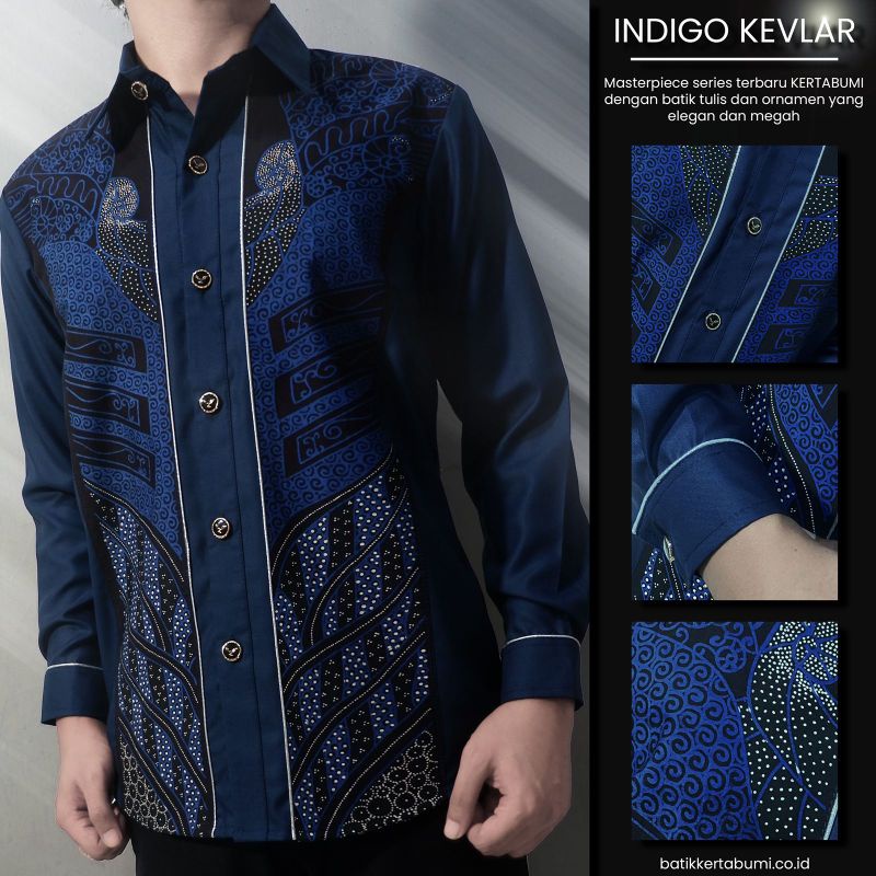 KERTABUMI BATIK INDIGO KEVLAR