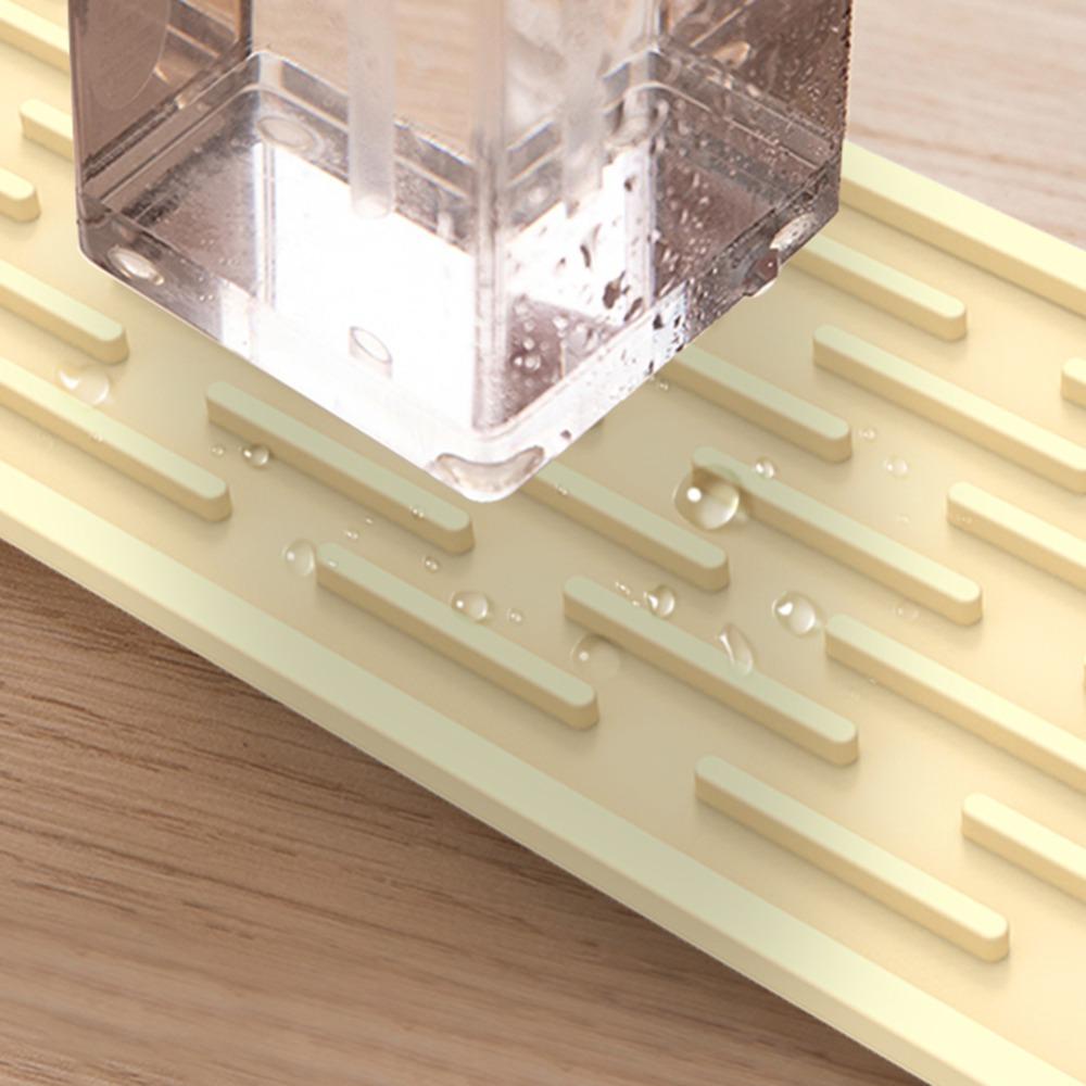 Lanfy Faucet Mat Waterproof 1Pcs Non-slip Bathroon Aksesoris Splash Anti-Selip Pelindung Meja