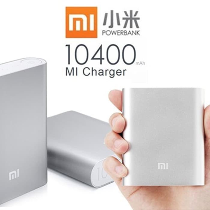 XIAOMI Powerbank 10400mah - Xiaomi Powerbank Power Bank Mi 10400 mAh ORIGINAL