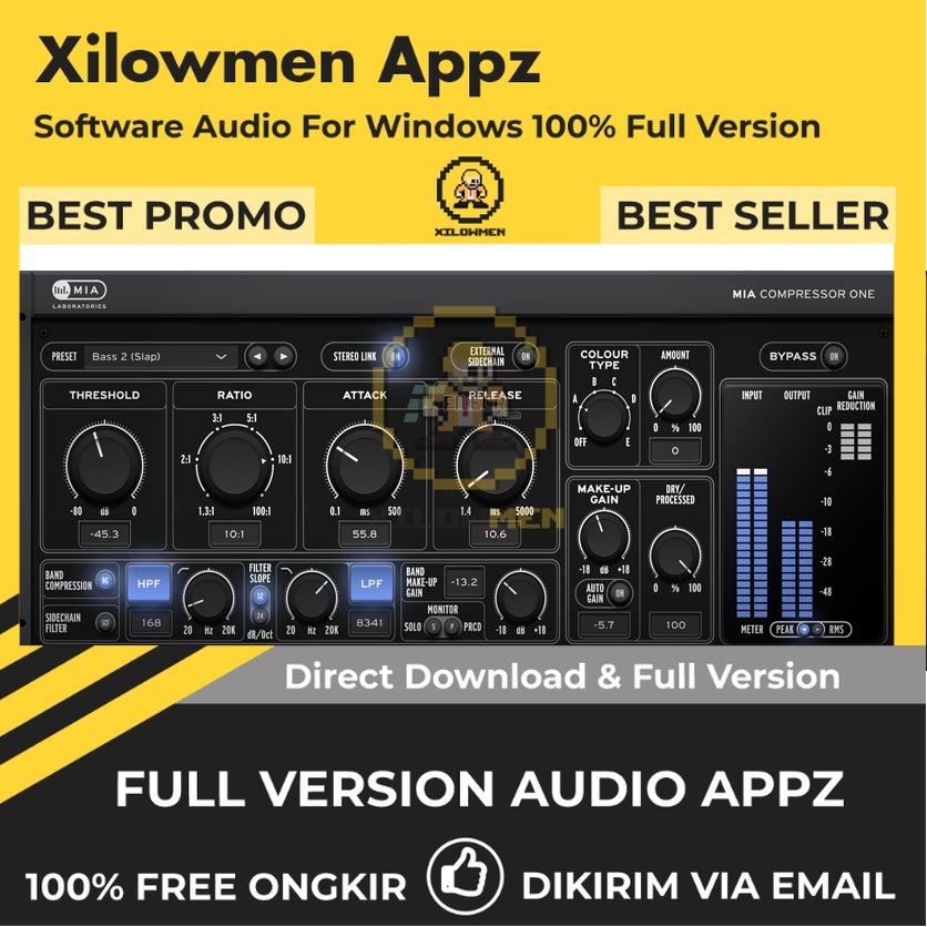 [Full Version] MIA Laboratories Mia Compresssor ONE Pro Lifetime Audio Software WIN OS