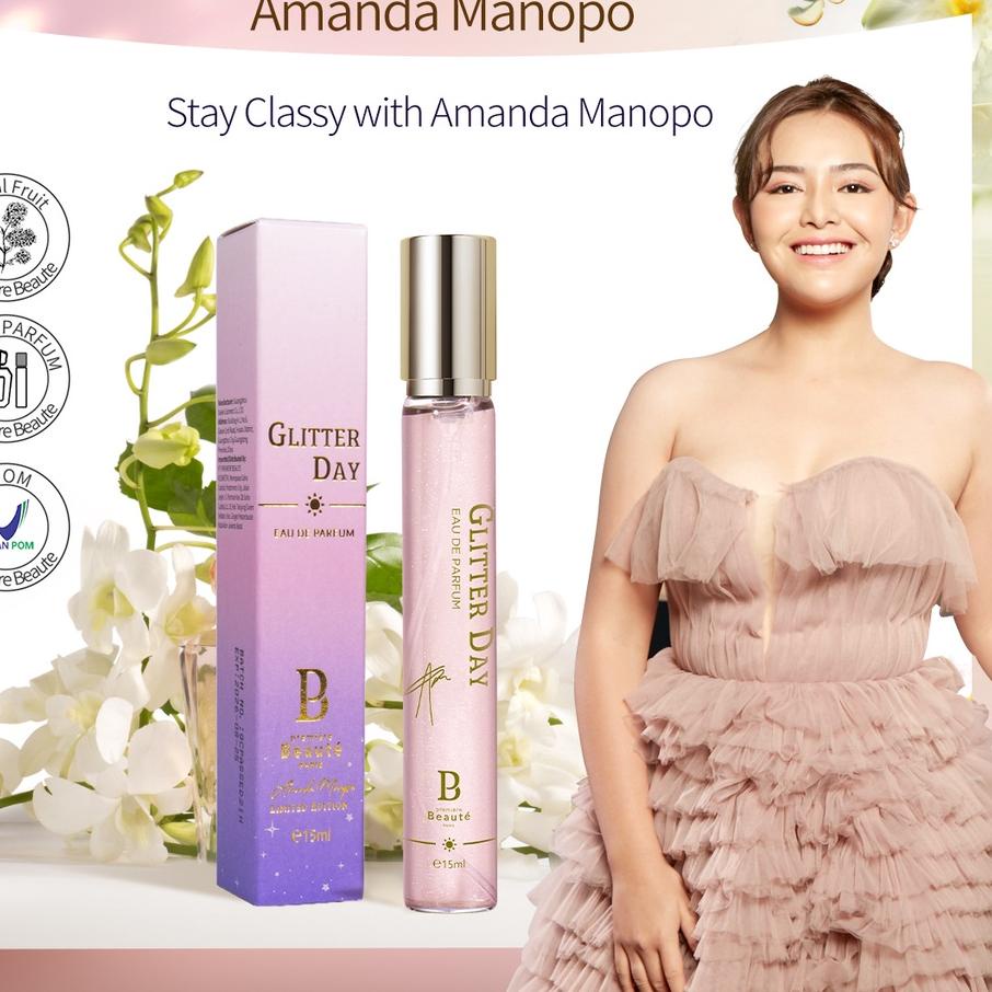 ☀ Premiere Beaute X Amanda Manopo perfume Parfum GLITTER DAY/SPARKLE NIGHT EAU DE PARFUM 15ML ☃