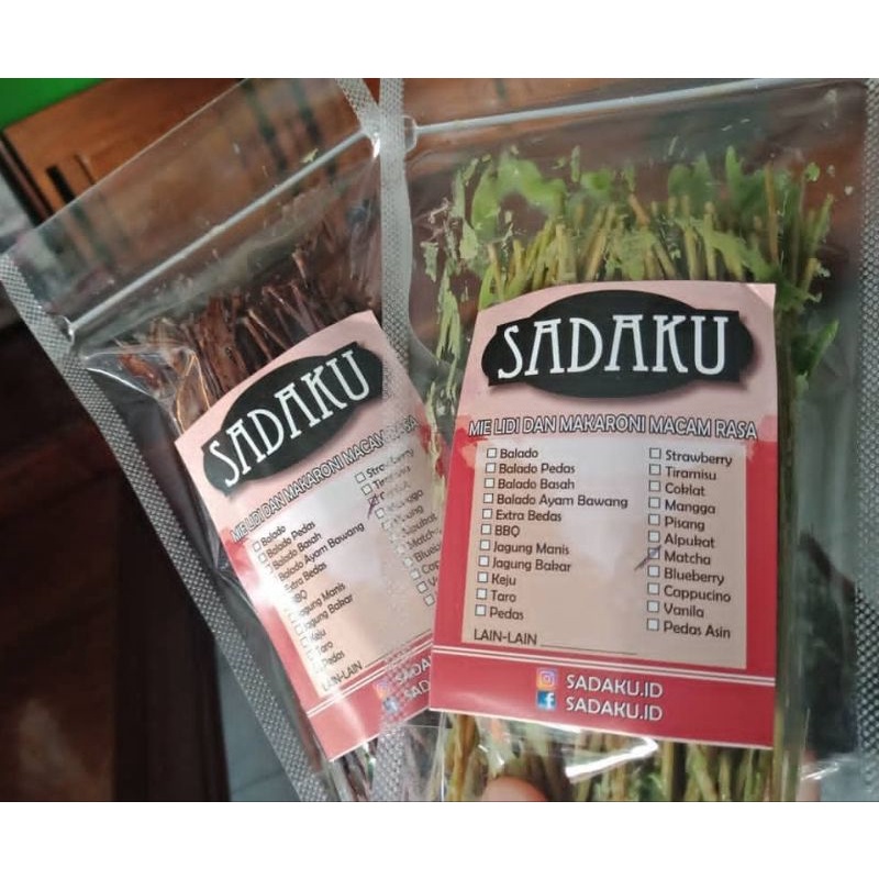 

Sadaku Mi Gepeng Manis