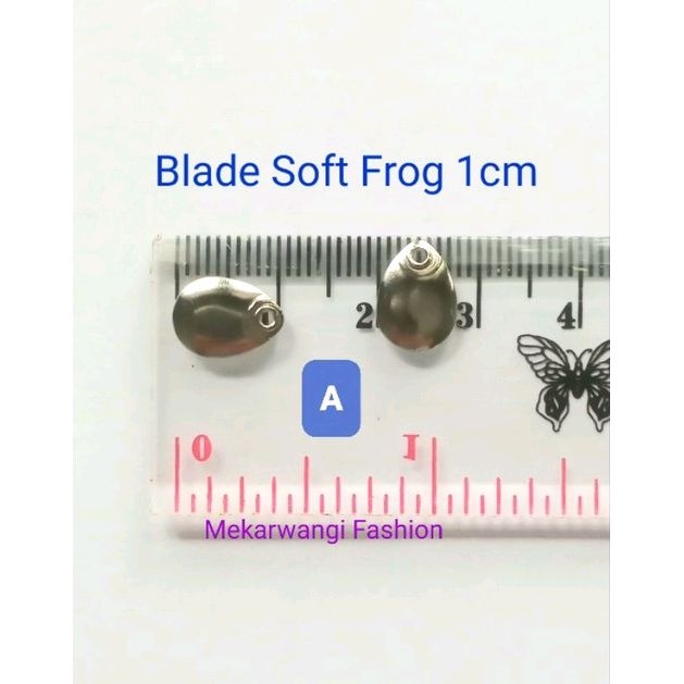 Blade Soft Frog 1cm 1.3cm 1.5cm 1.6cm 1.8cm 2cm - Aksesoris Lure Kodok Katak Umpan Mancing Casting