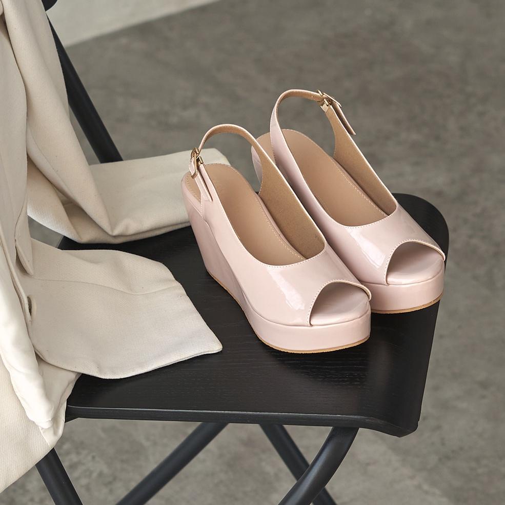 RECOMENDED MAMASOUL - WEDGES / SEPATU WEDGES WANITA / WEDGES SHOES / HEELS WEDGES / SEPATU KERJA WAN