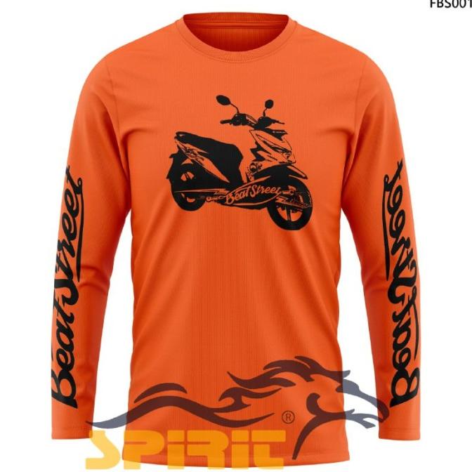 Kaos Baju Motor Honda New Beat Street Otomotif Kaos Lengan Panjang