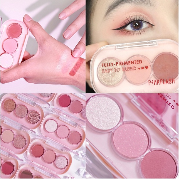 LAGI VIRAL✔️ | PINKFLASH Eyeshadow Palette ❤ jselectiv ❤ PINKFLASH ORI✔️BPOM✔️COD✔️