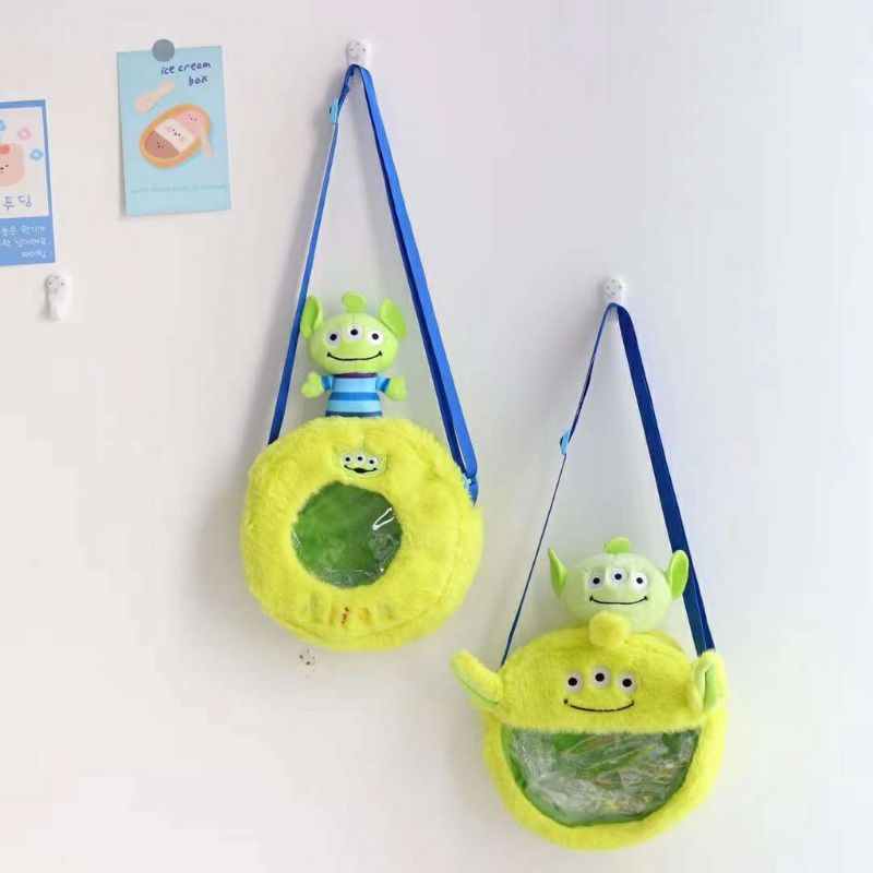 Tas Sling Bag Selempang Alien Toy Story Disney Karakter.