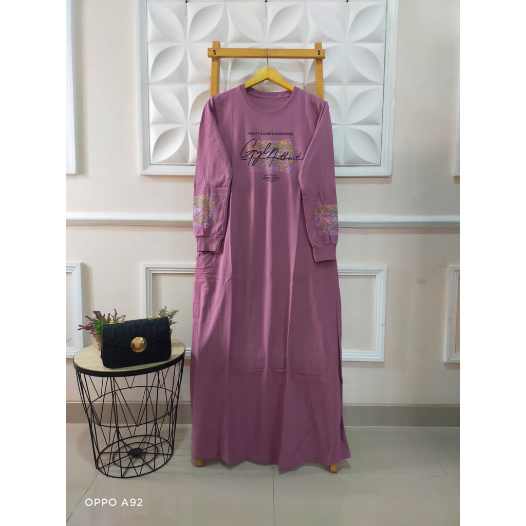 TERBARU GAMIS COMBAD GYL GRAVITTY/ GAMIS KAOS/ GAMIS GYL/ GAMIS PEREMPUAN