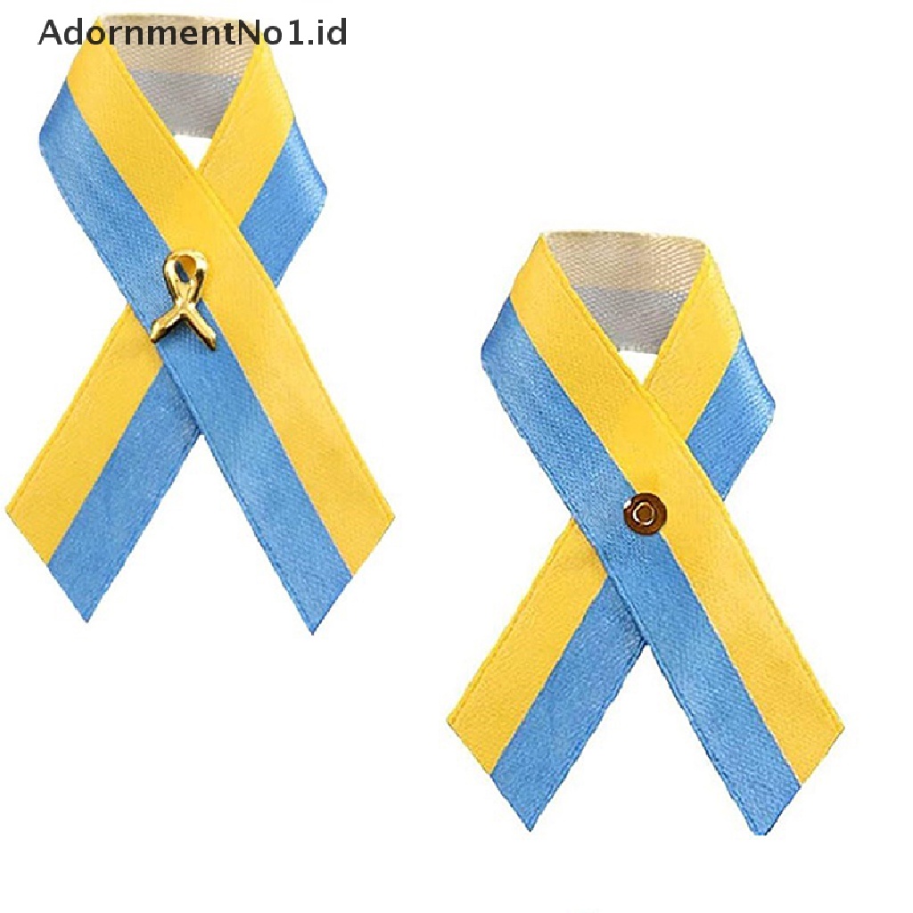 [AdornmentNo1] Bros Simpul Perdamaian Bendera Ukraina Penggalang Dana Rescue Peace Knot [ID]