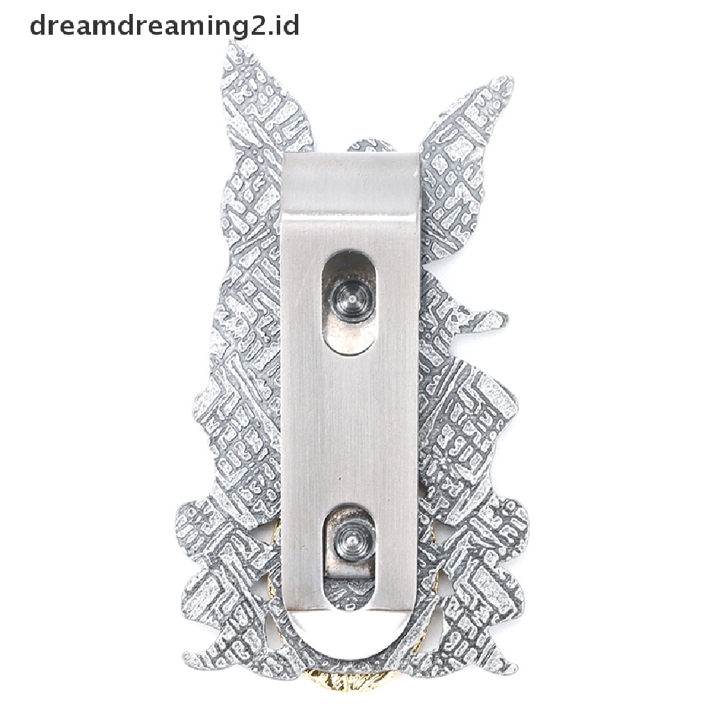 (dream) Medali St Christopher Mobil Saint Christopher Visor Clip Pelindung Angel Visor.