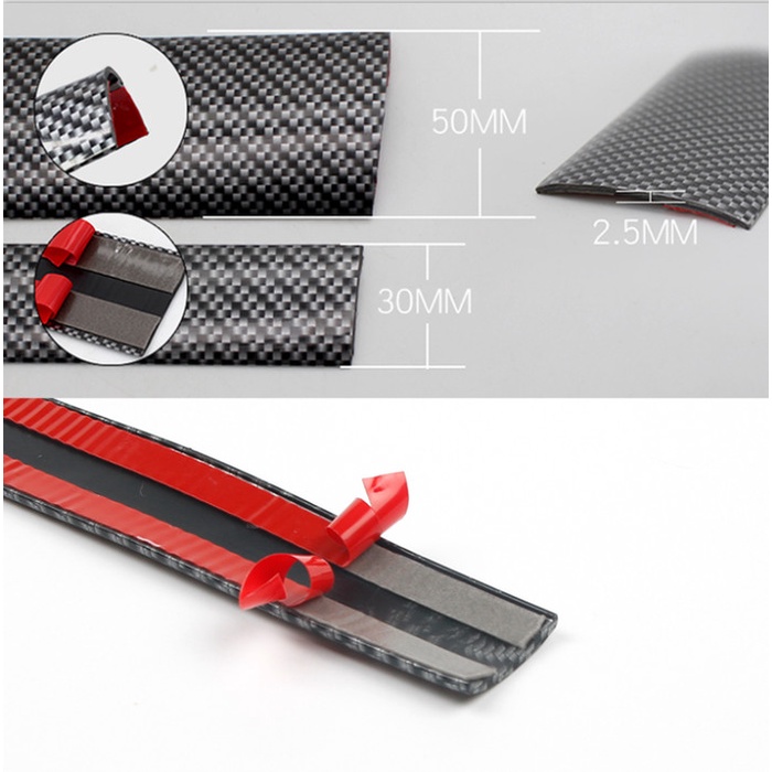 Stiker Vinyl Carbon Fiber Mobil 5 x 250 CM